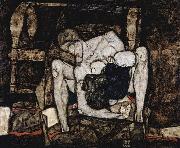 Egon Schiele Blind Mother oil painting on canvas